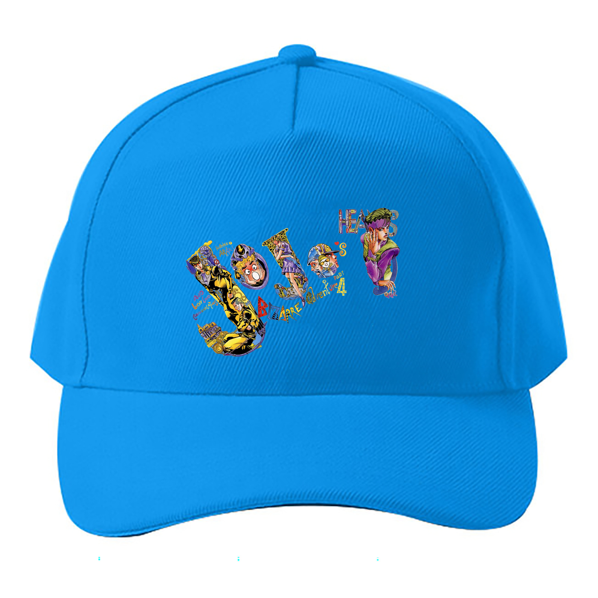（画像用） ジョジョの奇妙な冒険 JoJo's Bizarre Adventure ベースボールキャップ 綿100％ 男女兼用 帽子 スポーツ